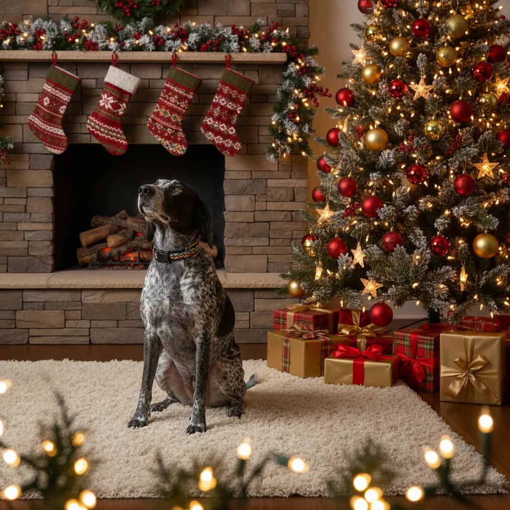 Hundehalsband für Weihnachten